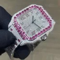 Top Quality Custom Watch for Men Iced out Lab Grown Watch Diamond Studded Hip Hop Diamond Jewelry