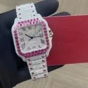 Top Quality Custom Watch for Men Iced out Lab Grown Watch Diamond Studded Hip Hop Diamond Jewelry