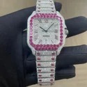 Top Quality Custom Watch for Men Iced out Lab Grown Watch Diamond Studded Hip Hop Diamond Jewelry