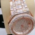 High Quality DEF Lab Grown Diamond Watch Colorless Diamond Hip Hop Style Diamond Watch