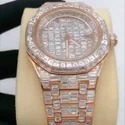 High Quality DEF Lab Grown Diamond Watch Colorless Diamond Hip Hop Style Diamond Watch