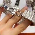 Good Quality Hip Hop Customized Iced out Lab Grown Diamond Watch for Men VVS Diamond Watch Gift