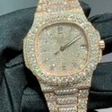 Top Quality Diamond Lab Grown Watch on Factory Price DEF Lab Grown Diamond Iced Out Watch