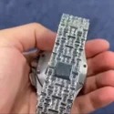 Best Quality Fully Customized Iced Out Diamond Lab Grown Watch for Men Hip Hop Diamond Jewelry