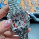Best Selling Customized Iced Out Lab Grown Watch Stainless Steel Best Quality Diamond Watch for Men