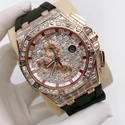 Best Quality VVS Diamond Lab Grown Diamond Watch Luxury Jewelry Iced Out Hip Hop Diamond Watch