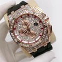 Best Quality VVS Diamond Lab Grown Diamond Watch Luxury Jewelry Iced Out Hip Hop Diamond Watch