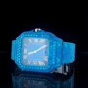 Top Quality Lab Grown Diamond Watch on Factory Price DEF Lab Grown Diamond Iced Out Watch