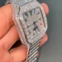Top Quality Lab Grown Diamond Watch on Factory Price DEF Lab Grown Diamond Iced Out Watch