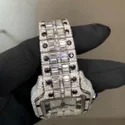 Trending VVS Lab Grown Diamond Studded Iced Out Diamond Watch for Men Best Fashion Jewelry Gift