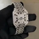 Trending VVS Lab Grown Diamond Studded Iced Out Diamond Watch for Men Best Fashion Jewelry Gift