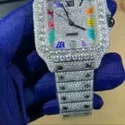 Best Quality Iced Out Lab Grown Watch for Men VVS Diamonds Best Fashion Jewelry Gift