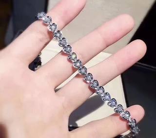 Emerald Cut Moissanite Bracelet