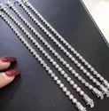 Emerald Cut Moissanite Bracelet