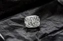 Colorless Cushion Moissanite White