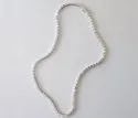 DEF Single Line Round Moissanite Necklace
