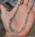 Fancy Cut Moissanite Necklace