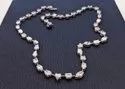 Fancy Cut Moissanite Necklace