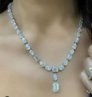 Moissanite Necklace