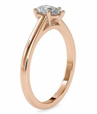 Elongated Cushion Cut Full White Moissanite White,Yellow,Rose Gold For Engagement, Wedding