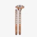 Round Cut Moissanite Ring Engagement Ring Diamond Ring for Women Promise Ring Anniversary Gift