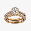 Round Cut Moissanite Ring Engagement Ring Diamond Ring for Women Promise Ring Anniversary Gift