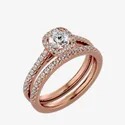 Round Cut Moissanite Ring Engagement Ring Diamond Ring for Women Promise Ring Anniversary Gift