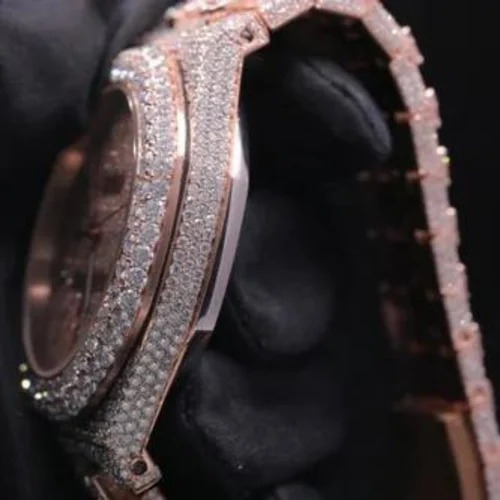Best Quality VVS Diamond Moissanite Watch Fashion Jewelry Iced Out Diamond Watch