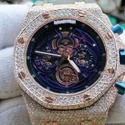 High Quality Fully Customized Iced Out Diamond Watch for Men Hip Hop Diamond Jewelry watch Gift