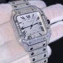 High Quality Fully Customized Iced Out Diamond Watch for Men Hip Hop Diamond Jewelry watch Gift