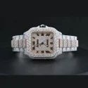 High Quality Fully Customized Iced Out Diamond Watch for Men Hip Hop Diamond Jewelry watch Gift