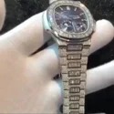 Good Quality Iced Out Moissanite Watch for Men VVS Diamonds Best Fashion Jewelry Gift