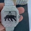 High Quality Fully Customized Iced Out Diamond Watch for Men Hip Hop Diamond Jewelry watch Gift