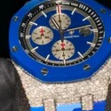 Trending Customized Iced Out Moissanite Watch Stainless Steel Best Quality Diamond Watch for Men