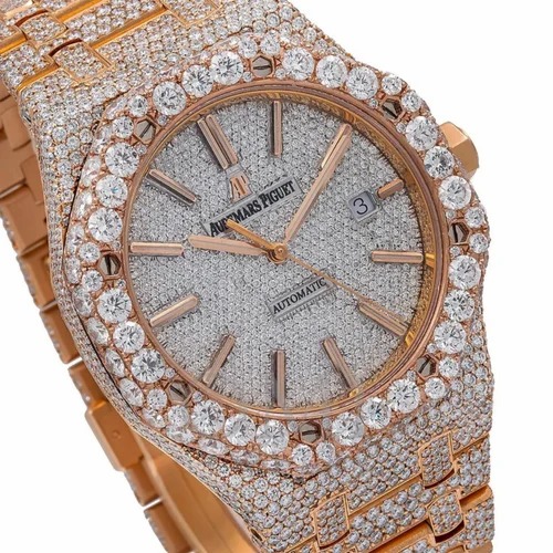 Best Quality VVS Diamond Moissanite Watch Fashion Jewelry Iced Out Diamond Watch