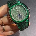 High Quality Hip Hop Customized Iced out Moissanite Diamond Watch for Men VVS Diamond Watch Gift