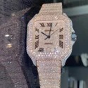 Best Quality VVS Diamond Moissanite Watch Fashion Jewelry Iced Out Diamond Watch
