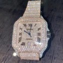 Best Quality VVS Diamond Moissanite Watch Fashion Jewelry Iced Out Diamond Watch