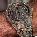 High Quality Fully Customized Iced Out Diamond Watch for Men Hip Hop Diamond Jewelry watch Gift