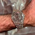 High Quality Fully Customized Iced Out Diamond Watch for Men Hip Hop Diamond Jewelry watch Gift