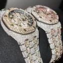 Good Quality Iced Out Moissanite Watch for Men VVS Diamonds Best Fashion Jewelry Gift