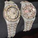 Good Quality Iced Out Moissanite Watch for Men VVS Diamonds Best Fashion Jewelry Gift