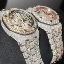 Good Quality Iced Out Moissanite Watch for Men VVS Diamonds Best Fashion Jewelry Gift