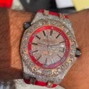 High Quality Custom Watch for Men Iced out Moissanite Diamond Studded Watch Hip Hop Diamond Jewelry