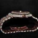 High Quality Custom Watch for Men Iced out Moissanite Diamond Studded Watch Hip Hop Diamond Jewelry