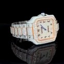 Good Quality Iced Out Moissanite Watch for Men VVS Diamonds Best Fashion Jewelry Gift