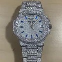 High Quality Fully Customized Iced Out Diamond Watch for Men Hip Hop Diamond Jewelry watch Gift