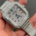 High Quality Fully Customized Iced Out Diamond Watch for Men Hip Hop Diamond Jewelry watch Gift