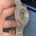 High Quality Fully Customized Iced Out Diamond Watch for Men Hip Hop Diamond Jewelry watch Gift