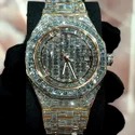 High Quality Fully Customized Iced Out Diamond Watch for Men Hip Hop Diamond Jewelry watch Gift
